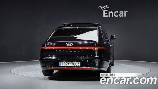 Hyundai Grandeur (GN7) 2023 Черный из Кореи, фото 5