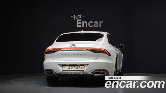 Hyundai The New Grandeur IG 2021 Белый из Кореи, фото 5