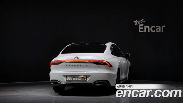 Hyundai The New Grandeur IG Hybrid 2020 Белый из Кореи, фото 5