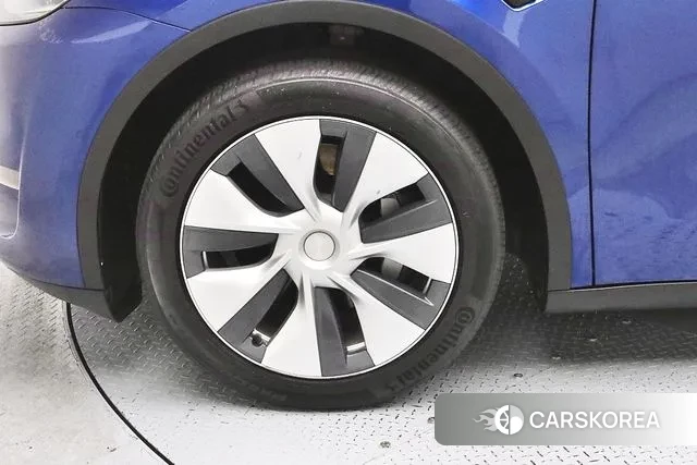 Tesla Model Y 2021 Синий из Кореи, фото 5