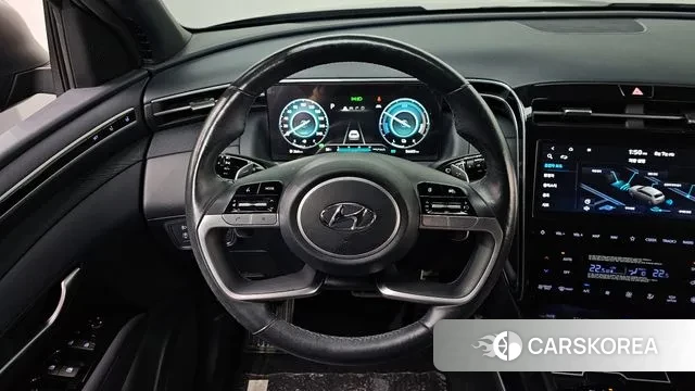 Hyundai Tucson Hybrid (NX4) 2021 Черный из Кореи, фото 5
