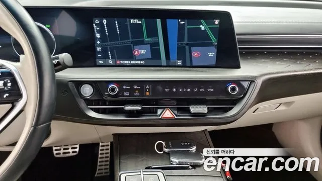 Kia K8 Hybrid 2022 Белый из Кореи, фото 5