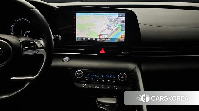 Hyundai Avante Hybrid (CN7) 2023 Белый из Кореи, фото 5