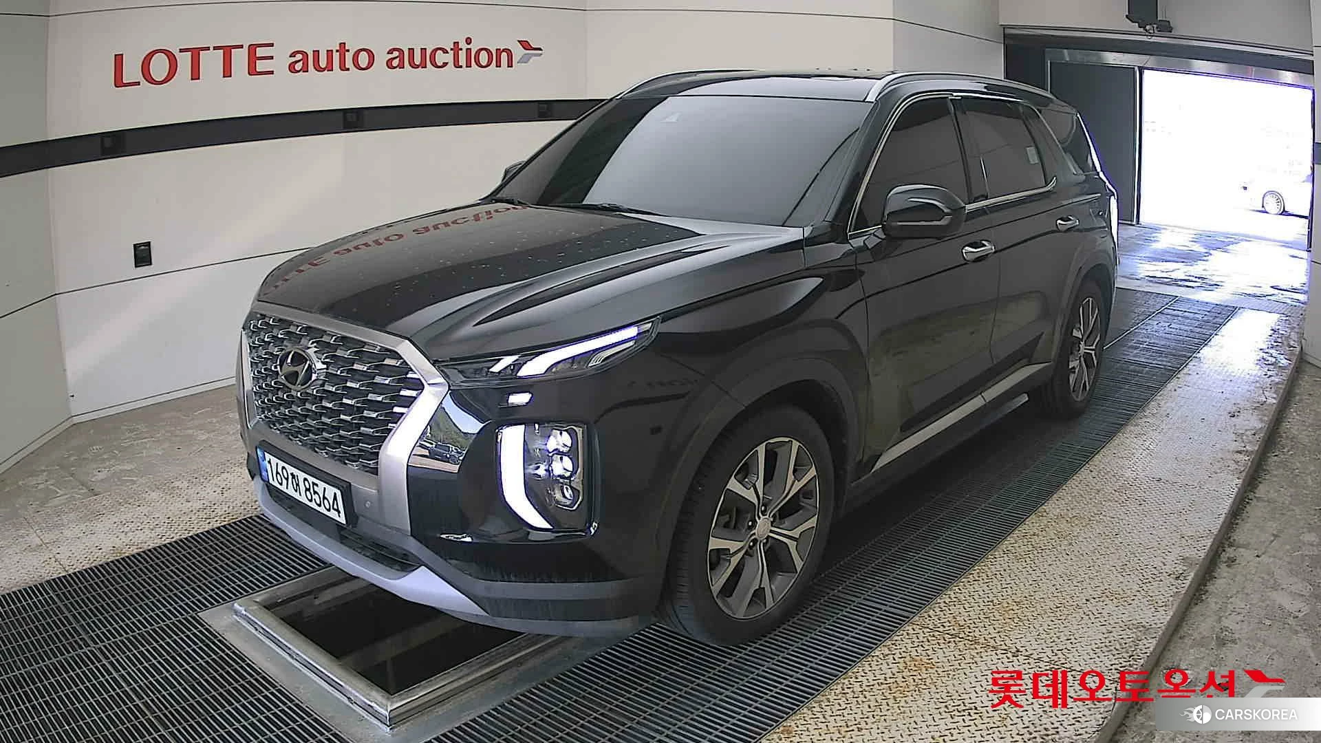 Hyundai Palisade 2022 Abyss Black Pearl из Кореи, фото 5