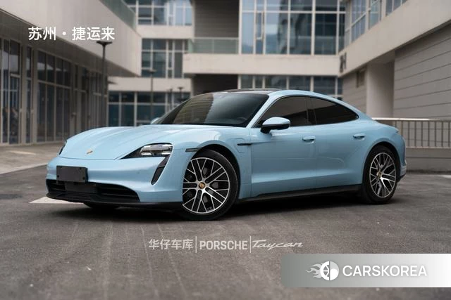 Porsche Taycan 2021 Синий из Китая, фото 5