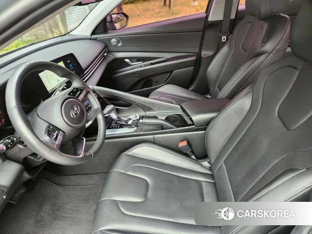 Hyundai Avante (CN7) 2020 Небесно-голубой из Кореи, фото 5