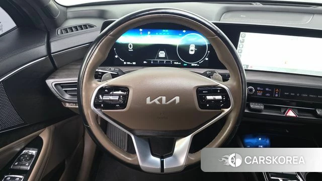 Kia K8 Hybrid 2022 Серый из Кореи, фото 4