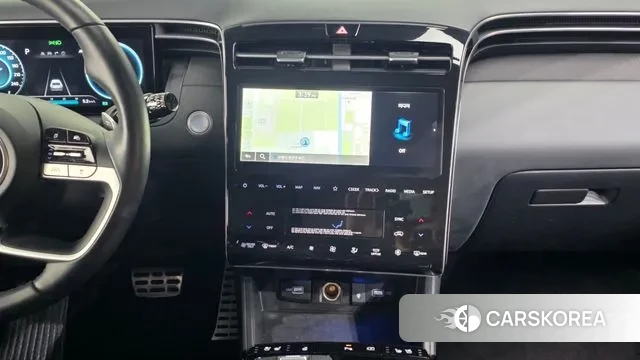 Hyundai Tucson Hybrid (NX4) 2022 Серый из Кореи, фото 5