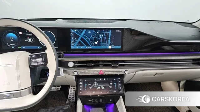 Hyundai Grandeur Hybrid (GN7) 2023 Белый из Кореи, фото 5