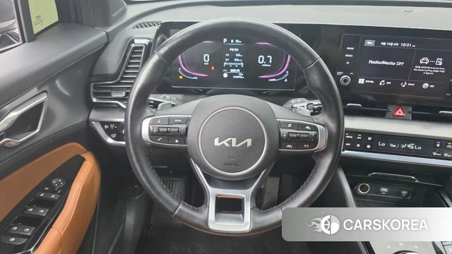 Kia Sportage 5th Generation 2022 Небесно-голубой из Кореи, фото 5