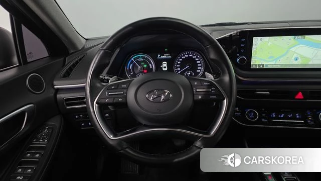 Hyundai Sonata Hybrid (DN8) 2022 Черный из Кореи, фото 5