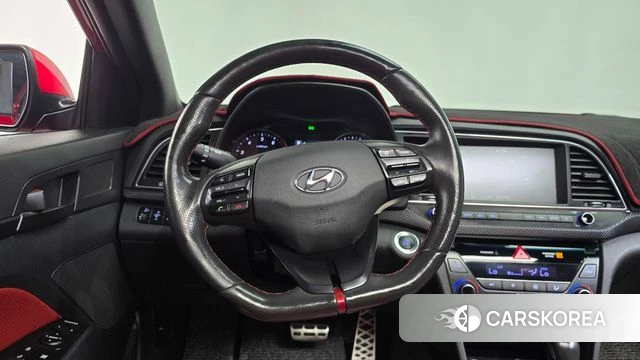 Hyundai Avante AD 2018 Красный из Кореи, фото 5