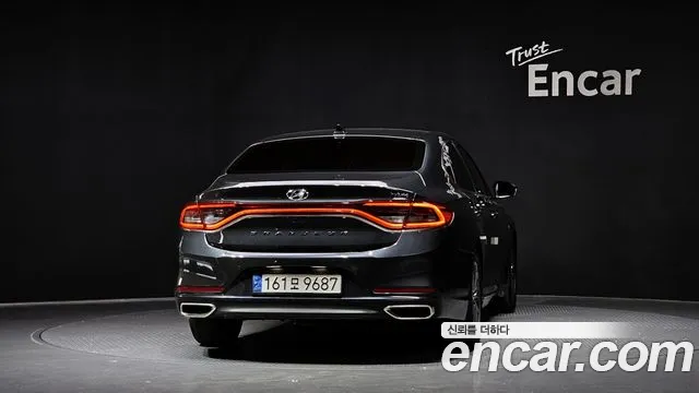 Hyundai Grandeur IG Hybrid 2018 Серый из Кореи, фото 5