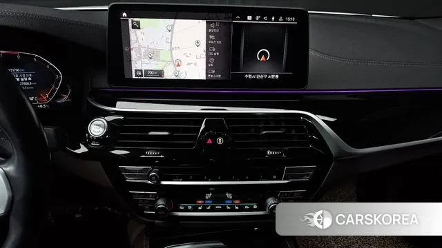 BMW 5 Series (G30) 2022 Белый из Кореи, фото 5