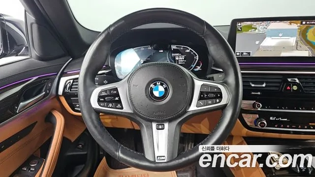 BMW 5 Series (G30) 2021 Синий из Кореи, фото 5