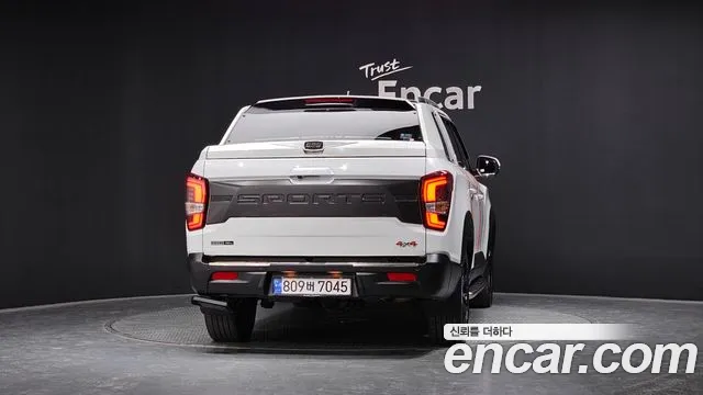 Ssangyong The New Rexton Sport 2022 Белый из Кореи, фото 5