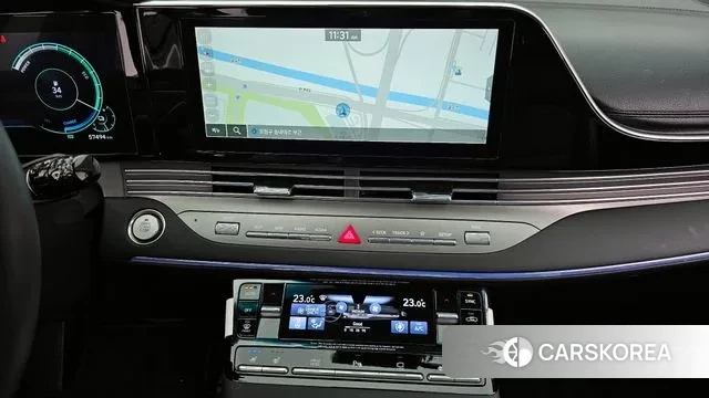 Hyundai The New Grandeur IG Hybrid 2022 Черный из Кореи, фото 5