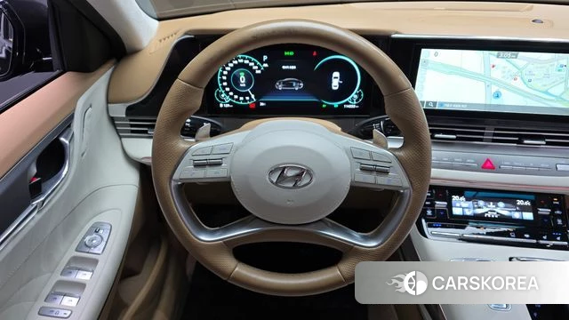 Hyundai The New Grandeur IG Hybrid 2021 Черный из Кореи, фото 5