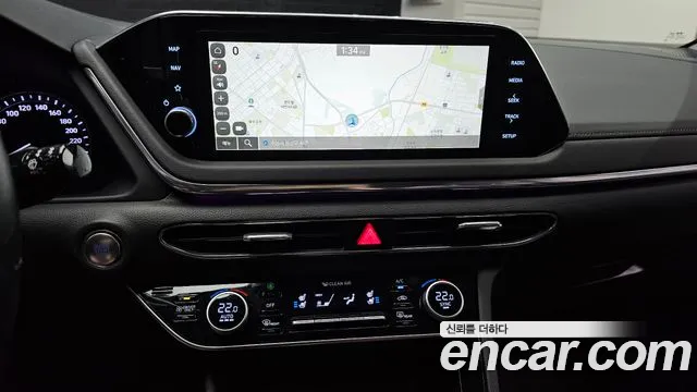 Hyundai Sonata Hybrid (DN8) 2022 Черный из Кореи, фото 5