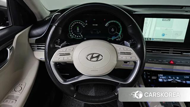 Hyundai The New Grandeur IG Hybrid 2021 Серый из Кореи, фото 5