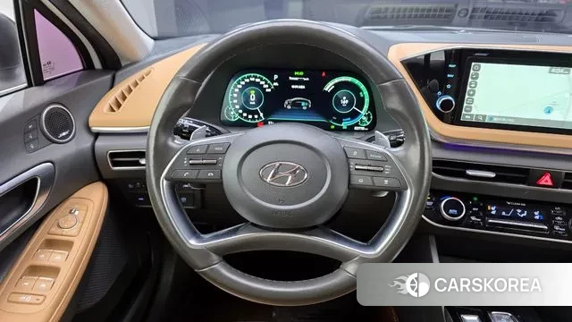 Hyundai Sonata Hybrid (DN8) 2020 Белый из Кореи, фото 5