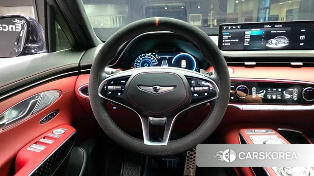 Genesis GV70 2021 Черный из Кореи, фото 5