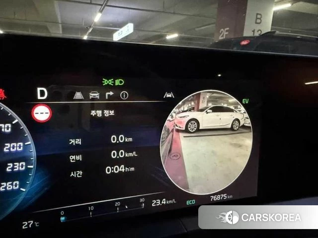 Kia K8 Hybrid 2022 Черный из Кореи, фото 5