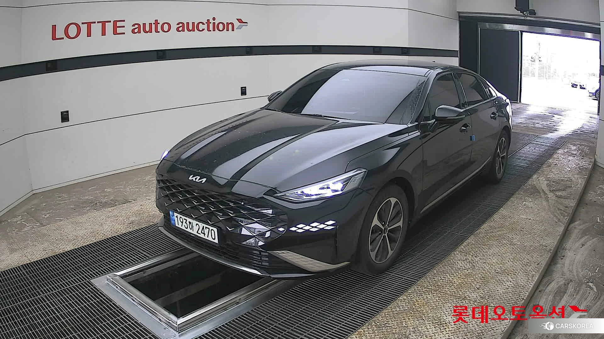 Kia K8 Hybrid 2022 Aurora Black Pearl из Кореи, фото 5