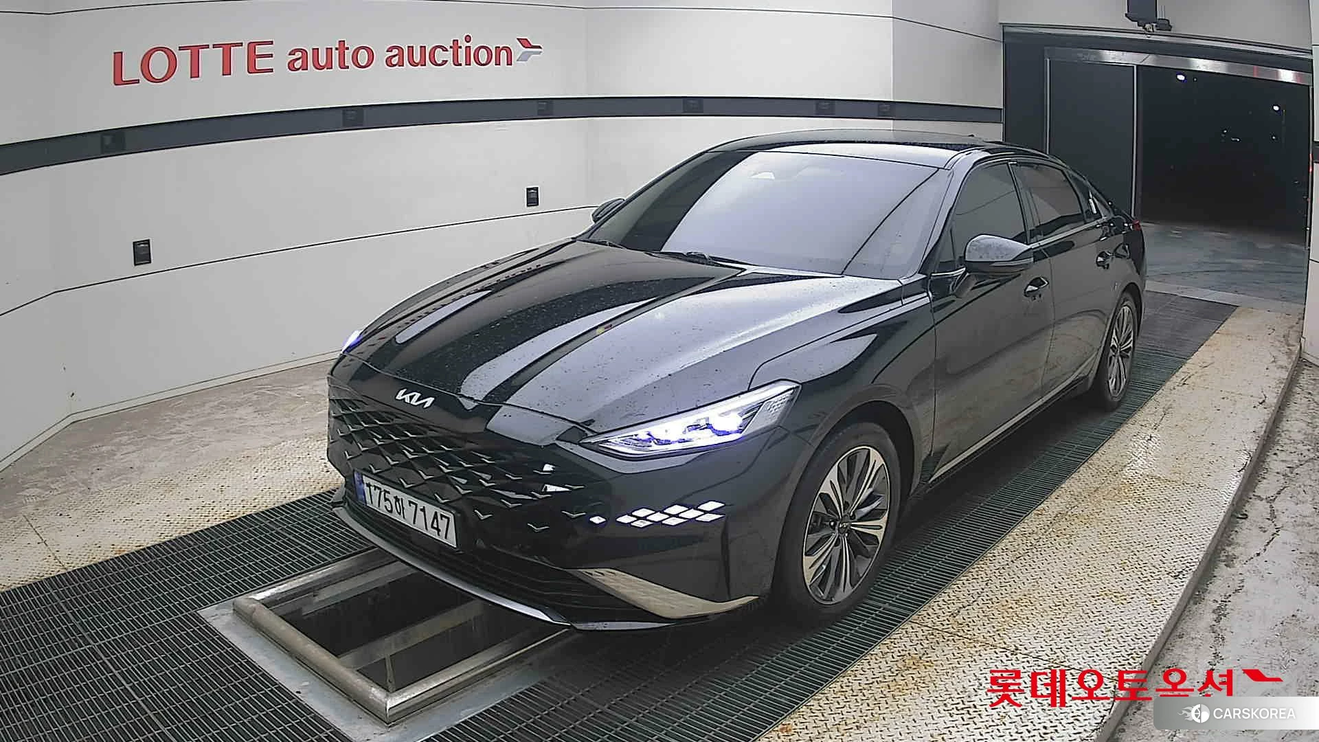 Kia K8 2023 Aurora Black Pearl из Кореи, фото 5