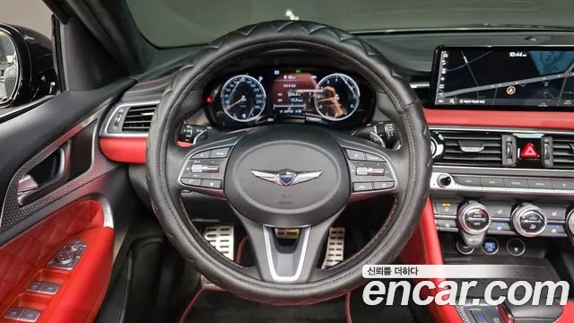 Genesis The New G70 2021 Черный из Кореи, фото 5