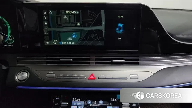 Hyundai The New Grandeur IG Hybrid 2020 Черный из Кореи, фото 5