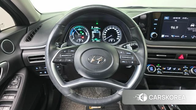 Hyundai Sonata Hybrid (DN8) 2023 Черный из Кореи, фото 5