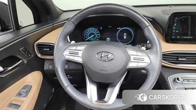 Hyundai The New Santa Fe 2023 Черный из Кореи, фото 5