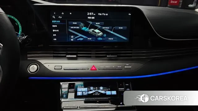 Hyundai The New Grandeur IG Hybrid 2021 Серый из Кореи, фото 5