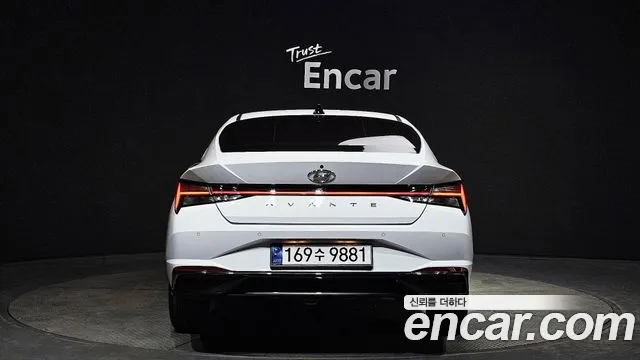 Hyundai Avante (CN7) 2021 Белый из Кореи, фото 5