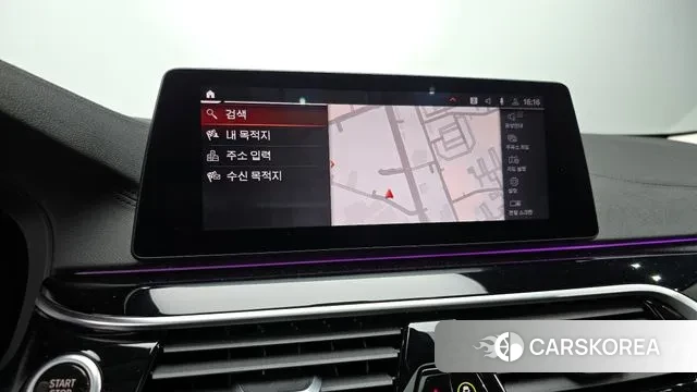 BMW 5 Series (G30) 2020 Синий из Кореи, фото 5