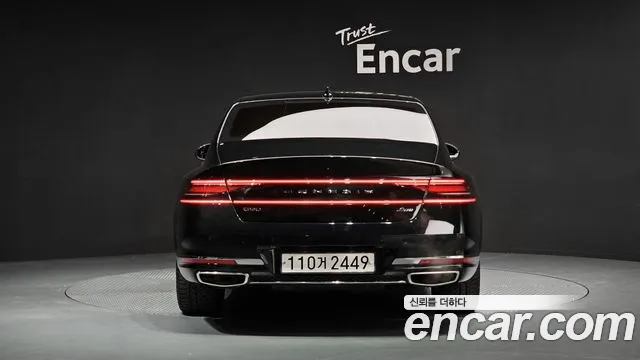 Genesis G90 (RS4) 2022 Черный из Кореи, фото 5