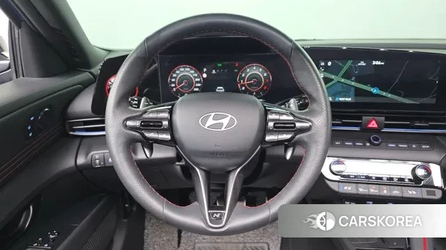 Hyundai The New Avante (CN7) 2024 Синий из Кореи, фото 5