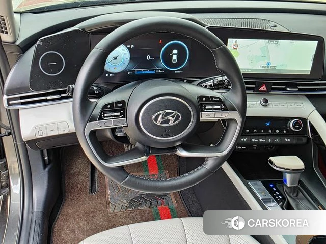 Hyundai Avante (CN7) 2022 Серый из Кореи, фото 5