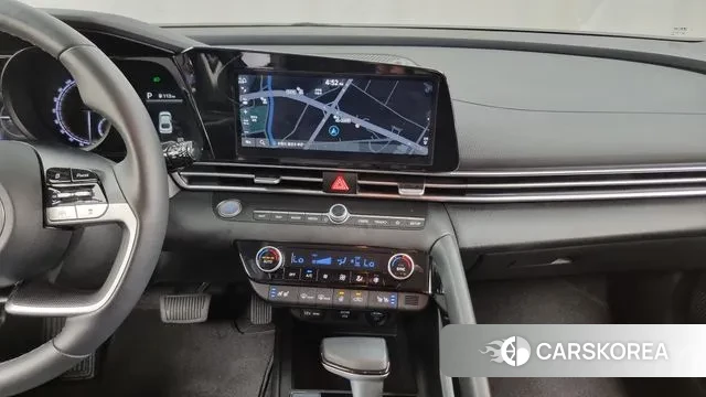 Hyundai Avante Hybrid (CN7) 2022 Белый из Кореи, фото 5