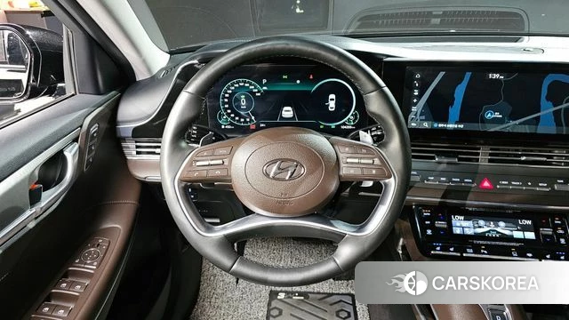 Hyundai The New Grandeur IG Hybrid 2021 Черный из Кореи, фото 5