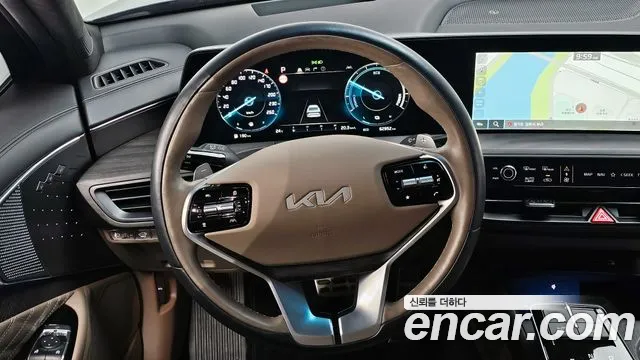 Kia K8 Hybrid 2022 Синий из Кореи, фото 5