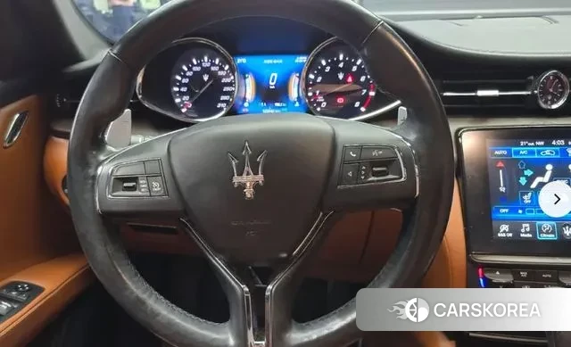 Maserati Quattroporte 2019 Синий из Кореи, фото 5