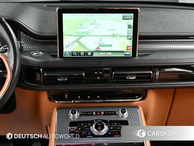 Lincoln Aviator 2nd generation 2021 Синий из Кореи, фото 5