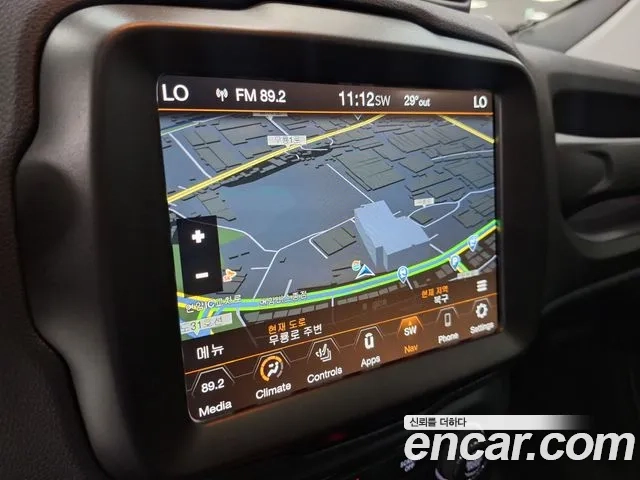 Jeep Renegade 2022 Белый из Кореи, фото 5