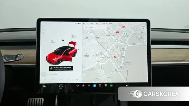 Tesla Model 3 2021 Красный из Кореи, фото 5