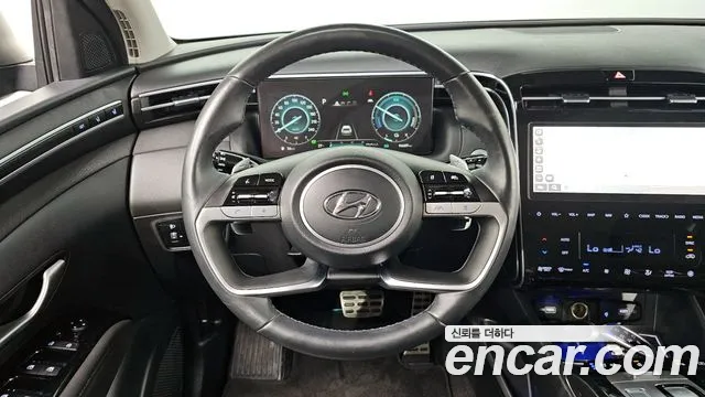 Hyundai Tucson Hybrid (NX4) 2021 Черный из Кореи, фото 5
