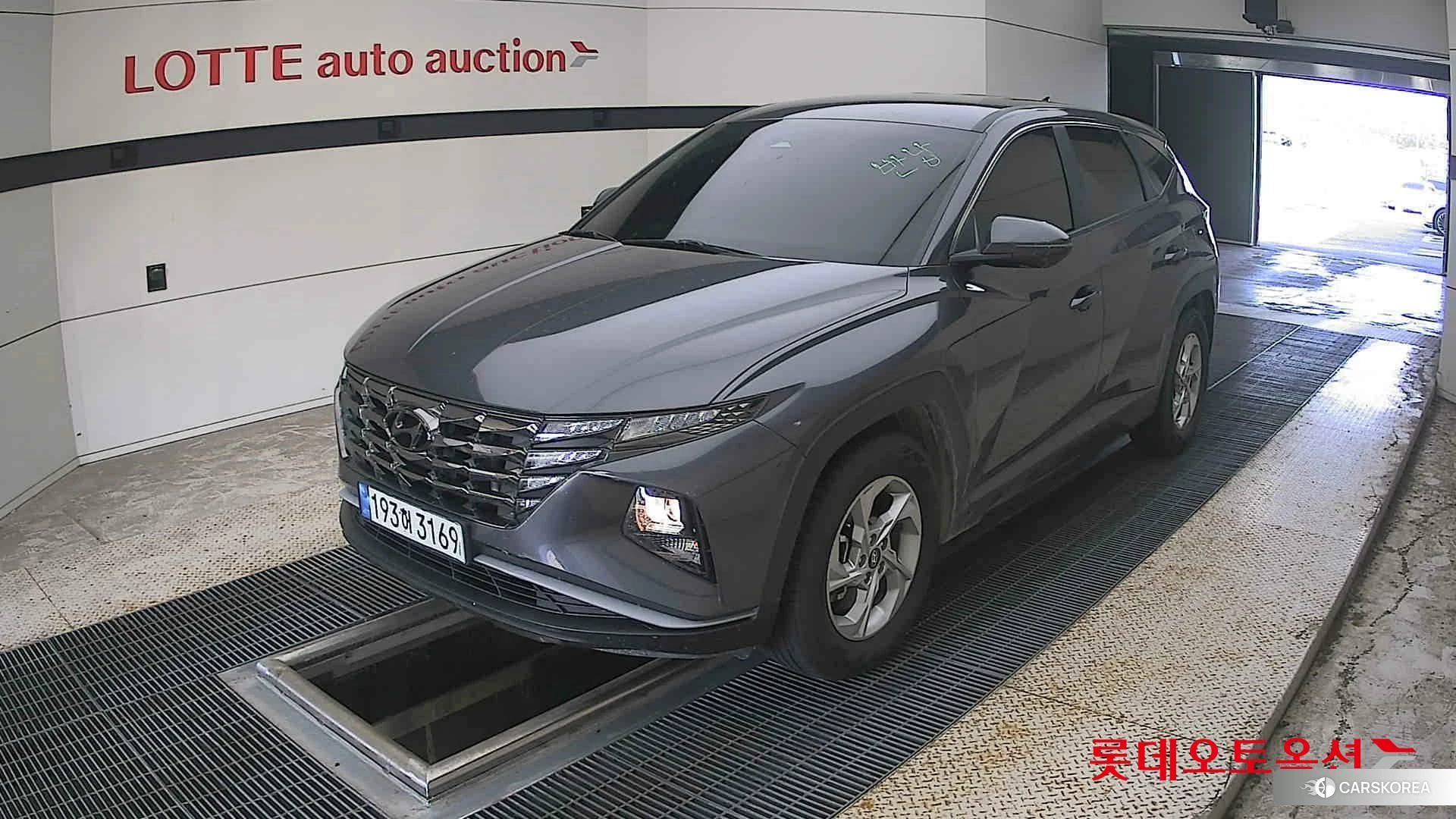 Hyundai Tucson 2022 Titanium Grey Metallic из Кореи, фото 5