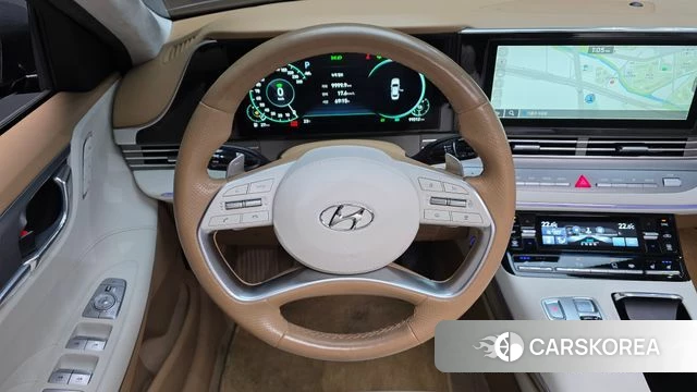 Hyundai The New Grandeur IG Hybrid 2021 Серый из Кореи, фото 5