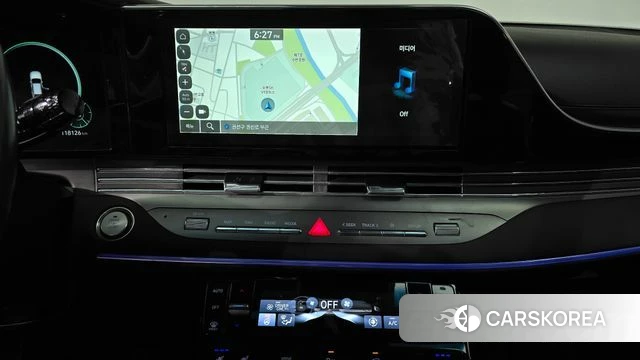 Hyundai The New Grandeur IG Hybrid 2022 Черный из Кореи, фото 5